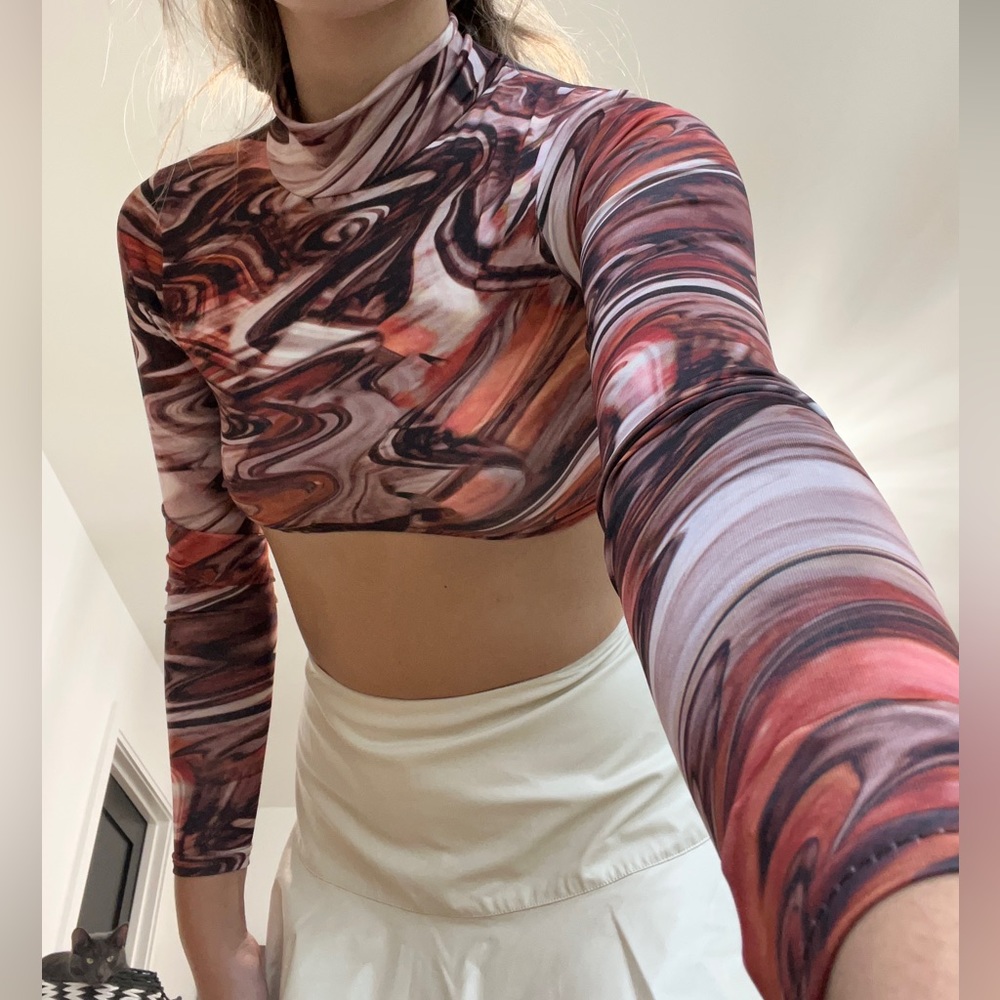 Pretty little things crop top